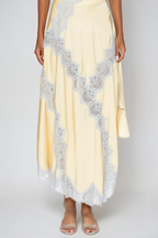 Bess Spaghetti Lace Skirt Set
