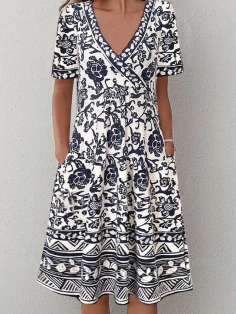 Better to Best Printed Dress