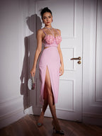 Flower Pearl Skirt Set