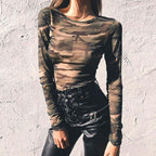 Camouflage Print Tshirt
