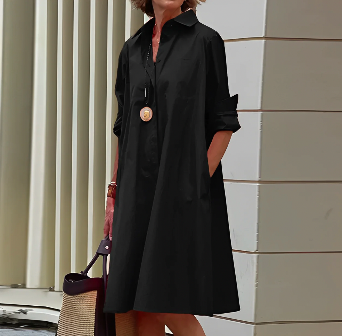 Yasmina Effortless Spring Polo Dress Evening Wear Edit