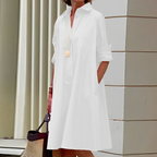 Yasmina Effortless Spring Polo Dress Evening Wear Edit