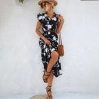 Lourdes Chic Summer Dress Elevated Occasion Wear