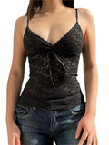 DressBetty - 2024 Aesthetic 2000s Sleeveless V-Neck Tank Top