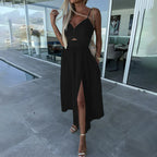 Florencia Premium Summer Dress with a Slit Designer Edit