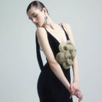 Black Camisole Backless Slim Fit Golden Floral Dress Maxi Dress Dress Batch