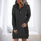 Aurora Halcyono Tailored Dress Dress with Relaxed Fit and Modern Casual Wear