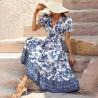 Zoe Chic Floral Dress Silhouette Collection