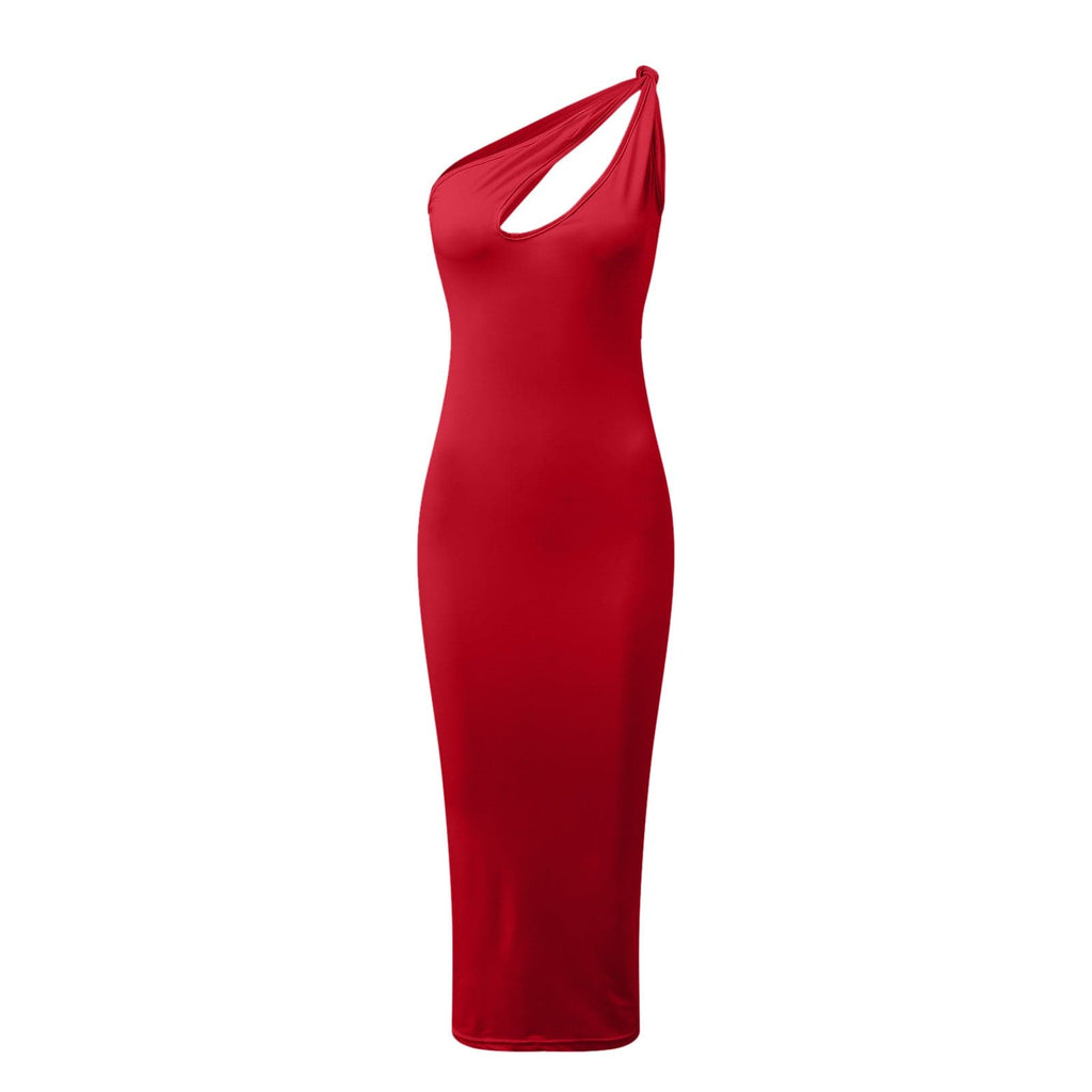 DressBetty - Women  Summer Elegant Black Sleeveless Birthday Party Dress
