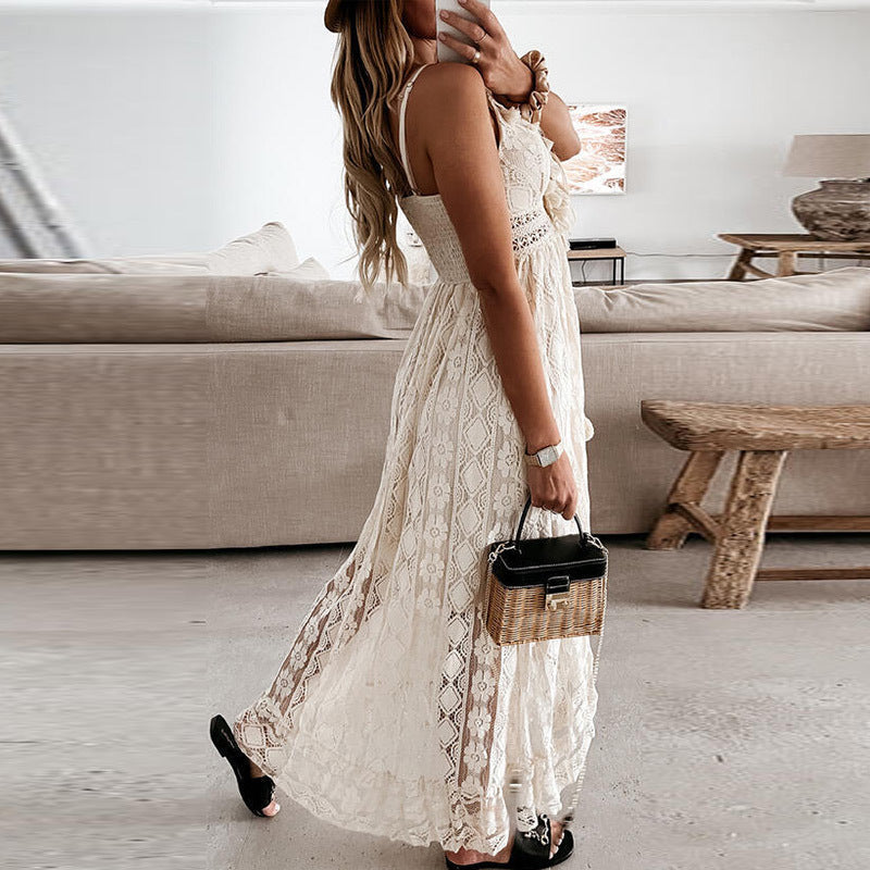 Rosana Minimalist Boho Dress for Women Evening Wear Edit