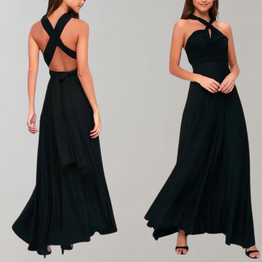 Nuala Statement Wrap Dress for Summer Designer Edit