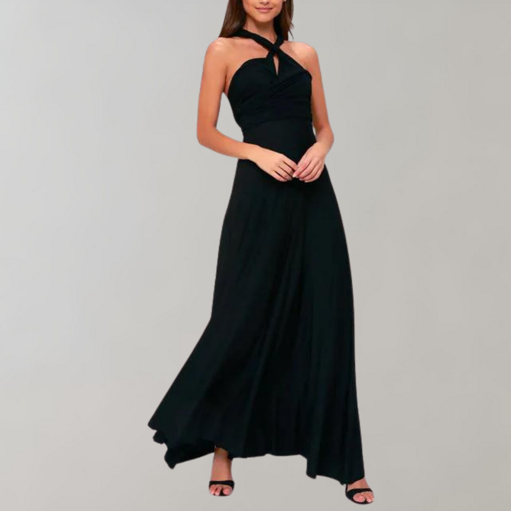 Nuala Statement Wrap Dress for Summer Designer Edit
