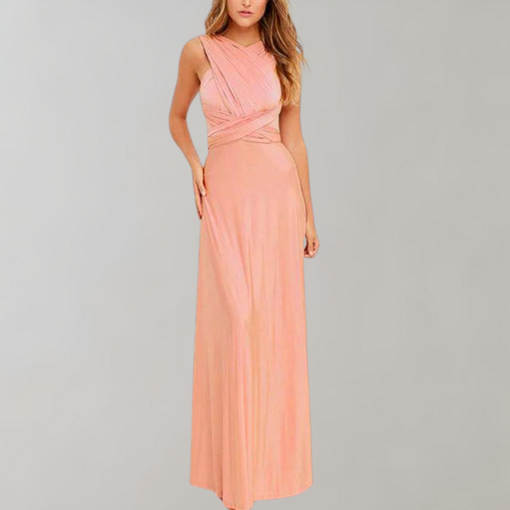 Nuala Statement Wrap Dress for Summer Designer Edit