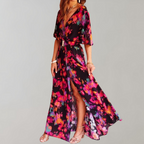 Cecilia Chic Maxi Summer Dress Elevated Occasion Wear