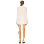 Gara Timeless Rib Knit Dress Premium Wardrobe Essential