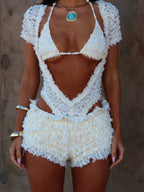 CHERYL PLAYSUIT OFF WHITE