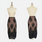 Marina Effortless Floral Mesh Bodycon Dress Boutique Collection