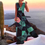 Elena Effortless Sleeveless Summer Dress Statement Occasion Edit