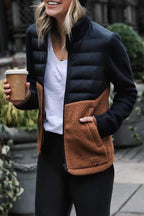 Casual Wear Mandarin Collar Coat