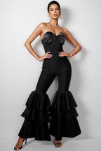 Soreld One-Shoulder Ruffle Jumpsuit