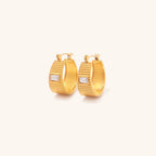Carina Luxe Hoop Earrings