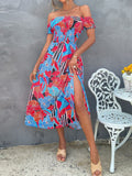 Casual Wrap Elastic Slim Off Shoulder Dress