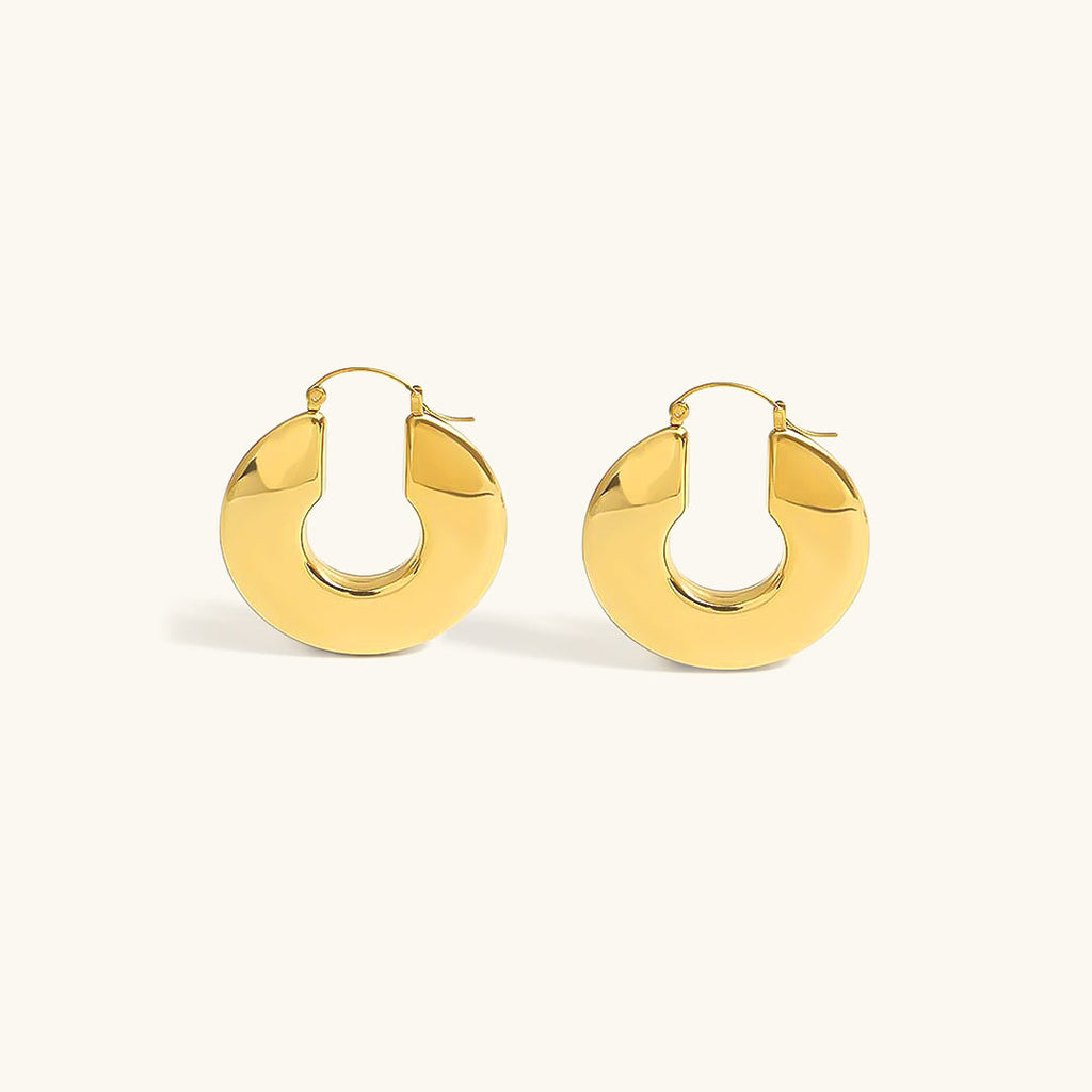 Celeste Bold Hoop Earrings