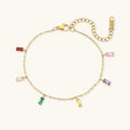 Celeste Multicolor Gemstone Bracelet