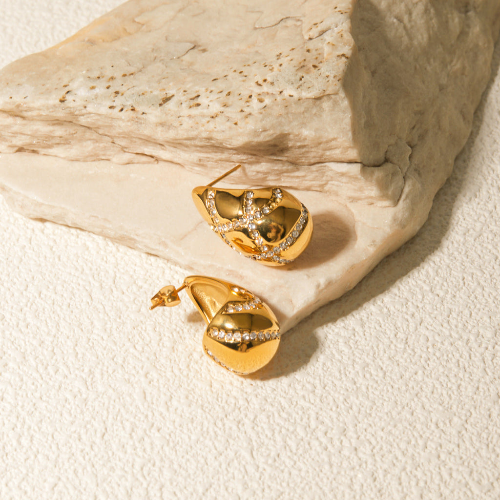 Celeste Sparkle Drop Earrings