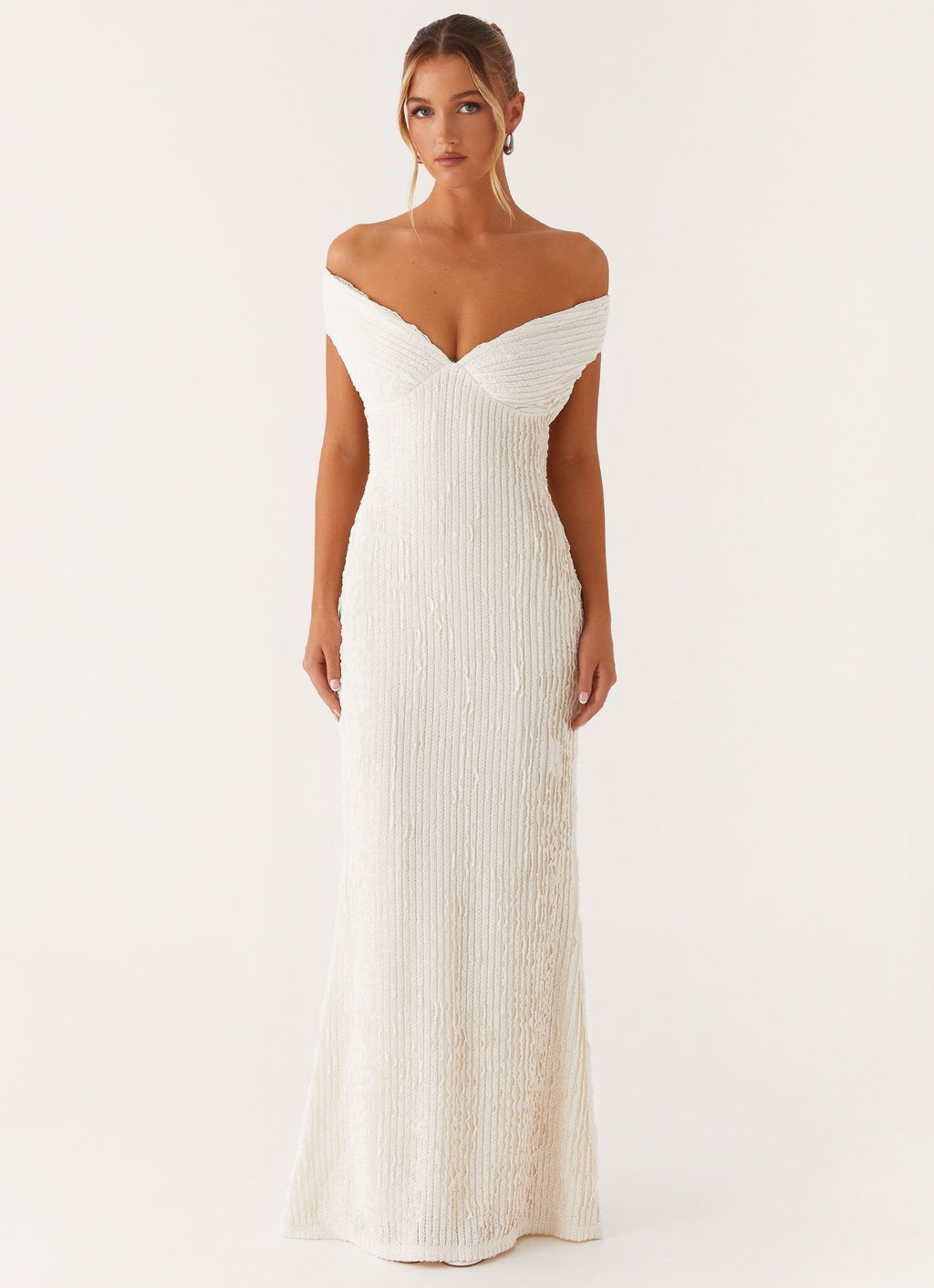 Mae Off Shoulder Maxi Dress