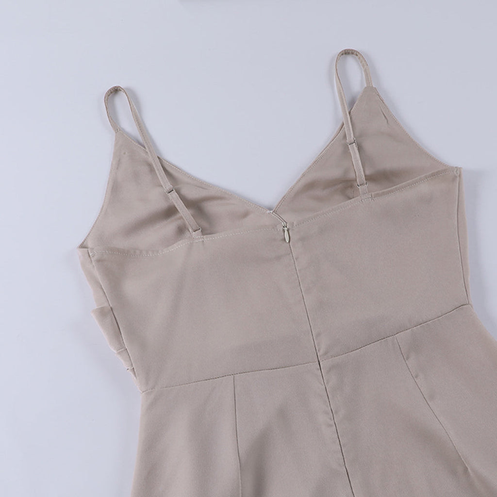 Lucía Premium V Neck Dress Elevated Occasion Wear