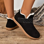 Comfortable and Warm Plush Women Shoes 2024 Casual Retro Women's Short Boots Antislip and Wearresistant Fashionable Snow Boots