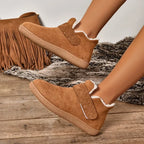 Comfortable Warm Retro Stylish AntiSlip WearResistant Snow Boot