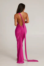 Felina - One Shoulder Cut - Out Maxi Dress
