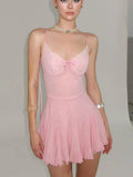 Coquette Backless Mini Dress