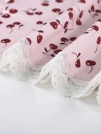 Coquette Cherry Mini Dress