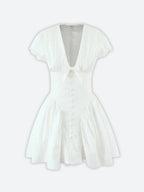 Coquette Gingham Mini Dress