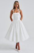 Alba Elegant Midi Dress