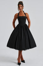 Alba Elegant Midi Dress