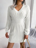 Paloma Chic Knitted Mini Dress Evening Wear Edit