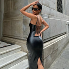 Solid Bandage Party Dress