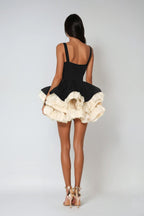 Davorka Sleeveless Puffy Mini Dress