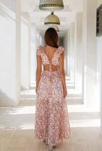 Juliana Elevated Impressive Giorgia Dress with Floral Pattern Occasion Wear