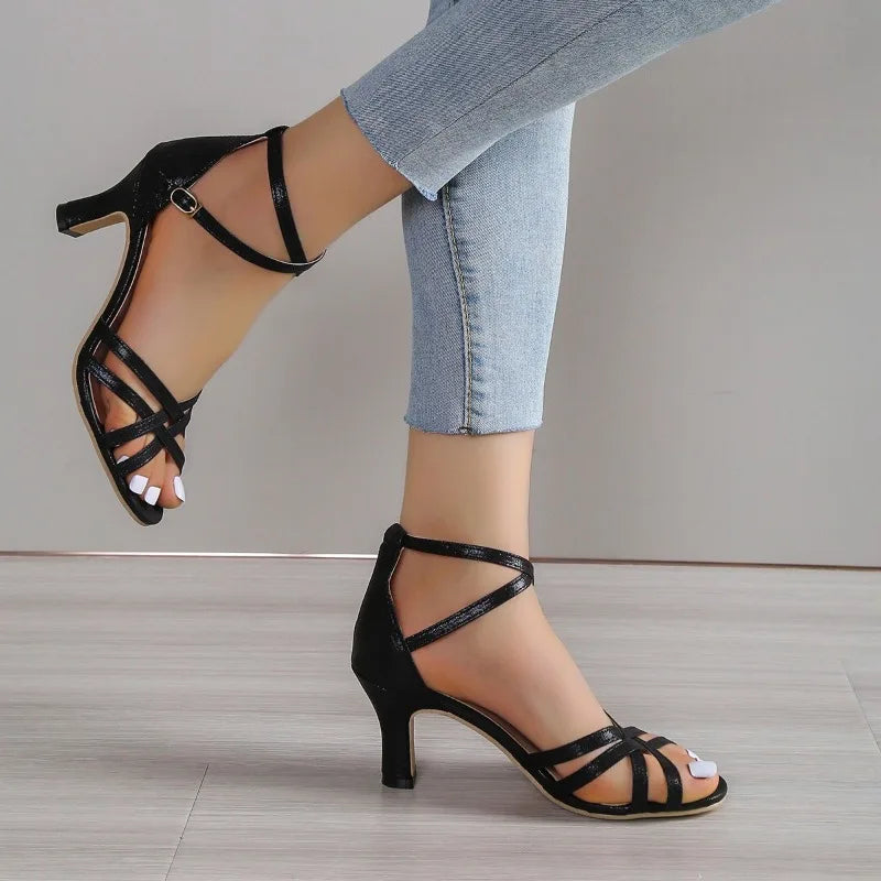 Fashion Slipon Solid Sexy Pointed Office Stylish Modern Low Heel Pumps