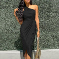 Dresses Woman Summer OnePiece Irregular Dress