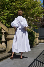 Vera Minimalist White Dress Everyday Luxe Edit
