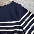DressBetty - 2024 Long Sleeve Striped Combed Cotton T-Shirt for Women