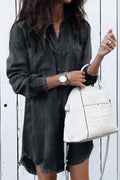 Estefanía Effortless Vintage Denim Dress Elevated Occasion Wear