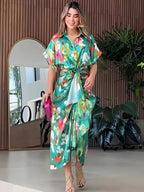 Trinidad Elevated Unique Floral Dress Chic Silhouette Collection