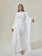 Dolman Sleeve Maxi Dress